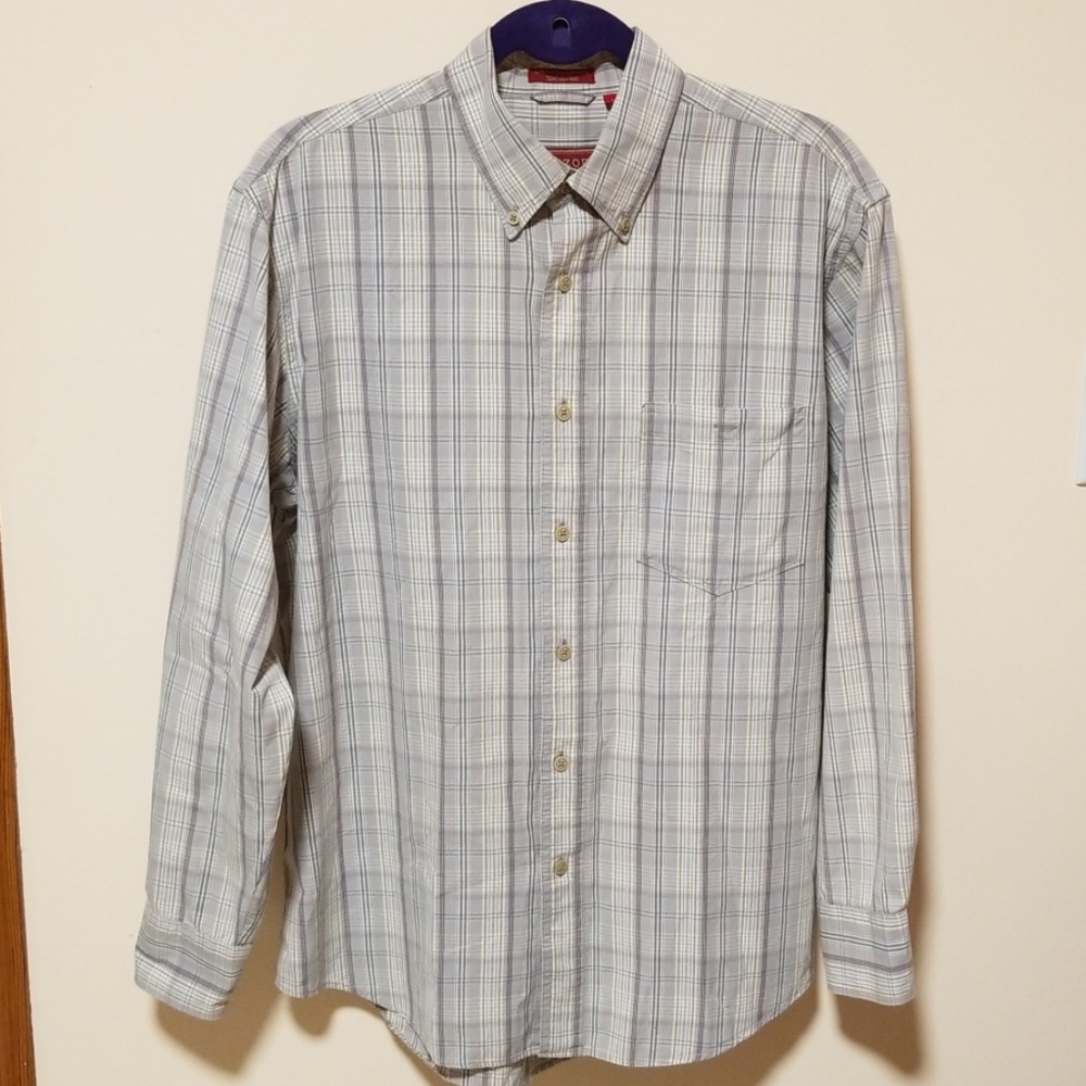 Izod Luxury Sport button down shirt size M